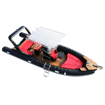 Bote inflable de fibra de vidrio