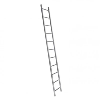 Tubería de aluminio escalera vertical